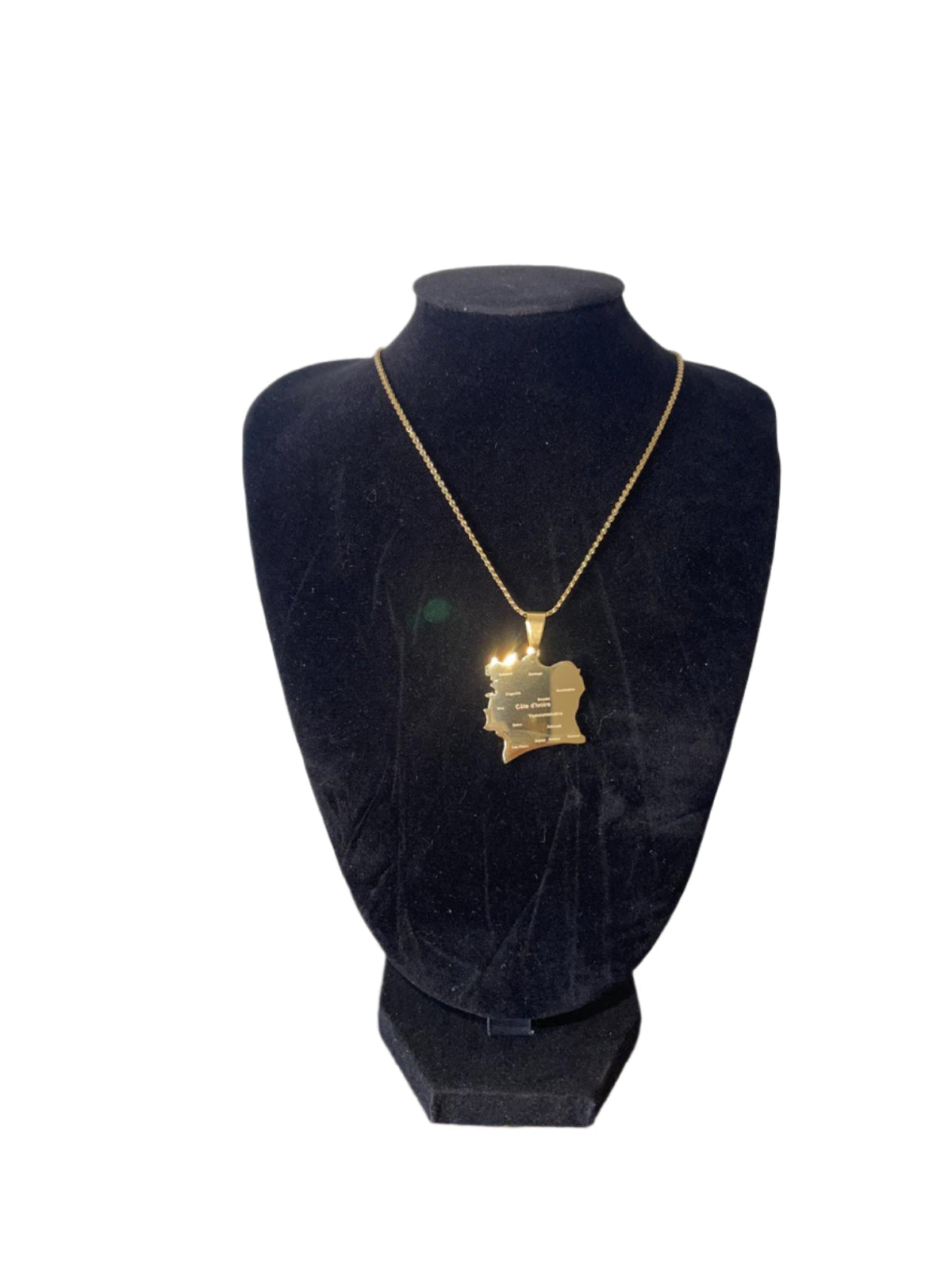 Côte d Ivoire chain necklace