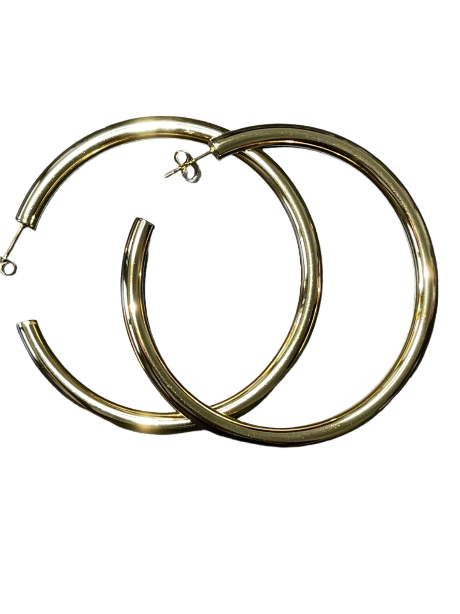 Earrings - KAYLA Oversize Hoops in 18K Gold Plated