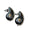 Earrings: BRIANNA Diamond Teardrop Earrings silver 