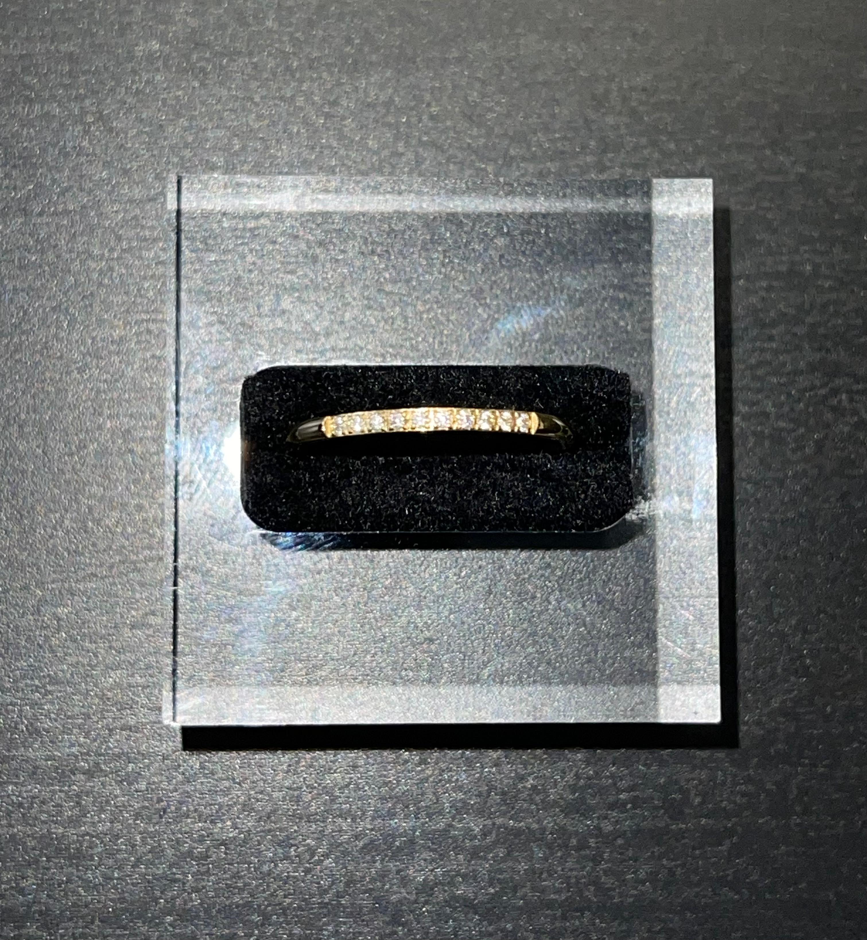 Diamond Ring - Elegant ROWAN Band with Sparkling Stones