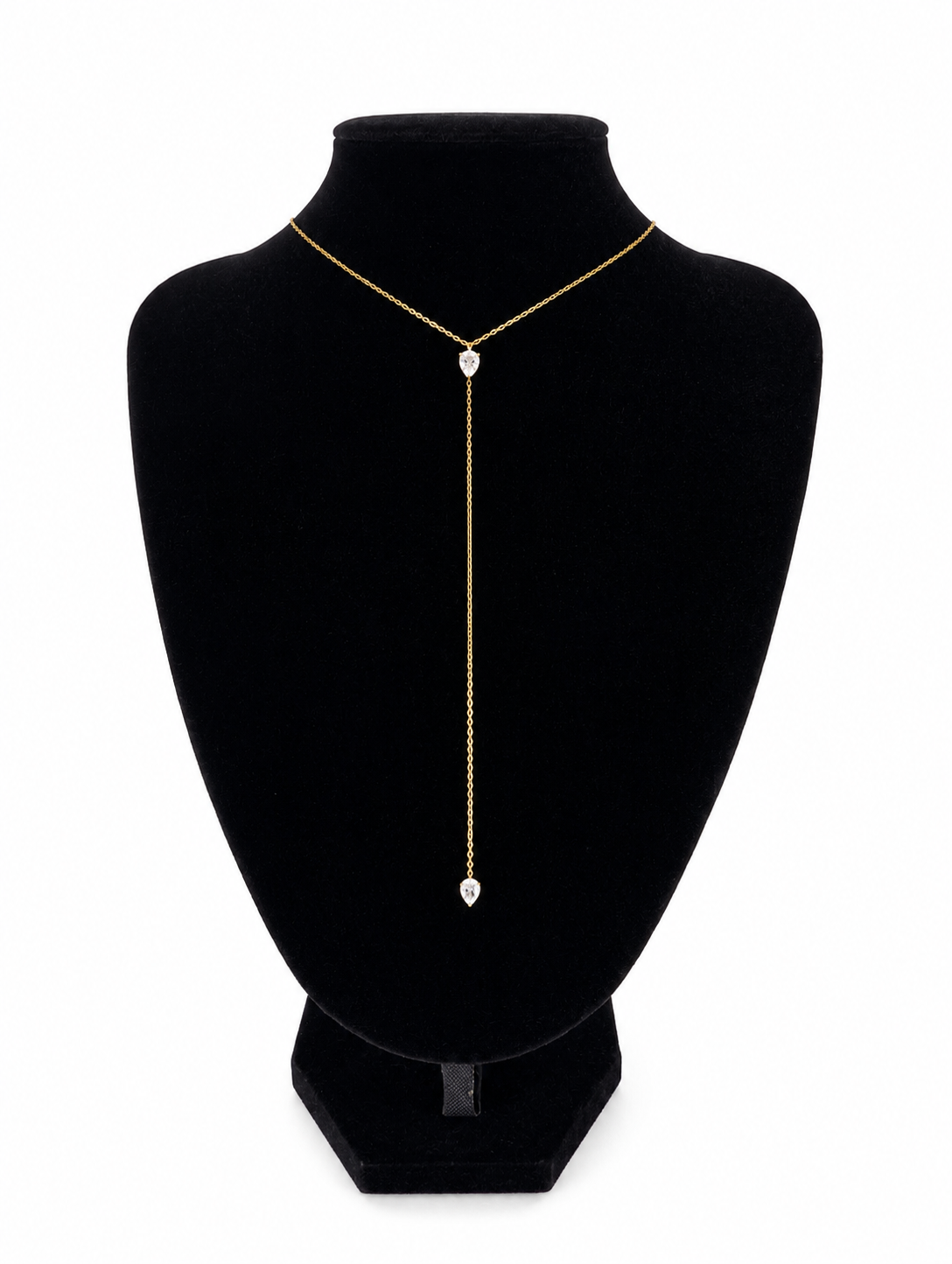 KENDALL Necklace – Pear-Cut Drop