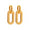 NAOMI  Oval Link Elegant Dangle Earrings