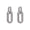 NAOMI  Oval Link Elegant Dangle Earrings